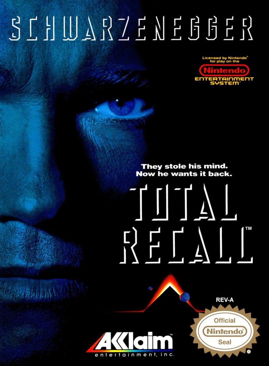 Capa do jogo Total Recall