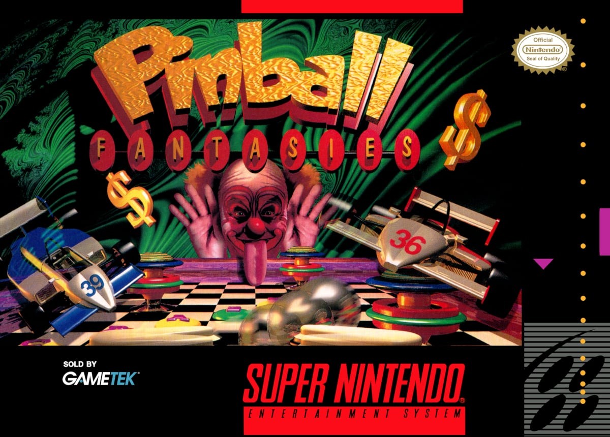 Capa do jogo Pinball Fantasies