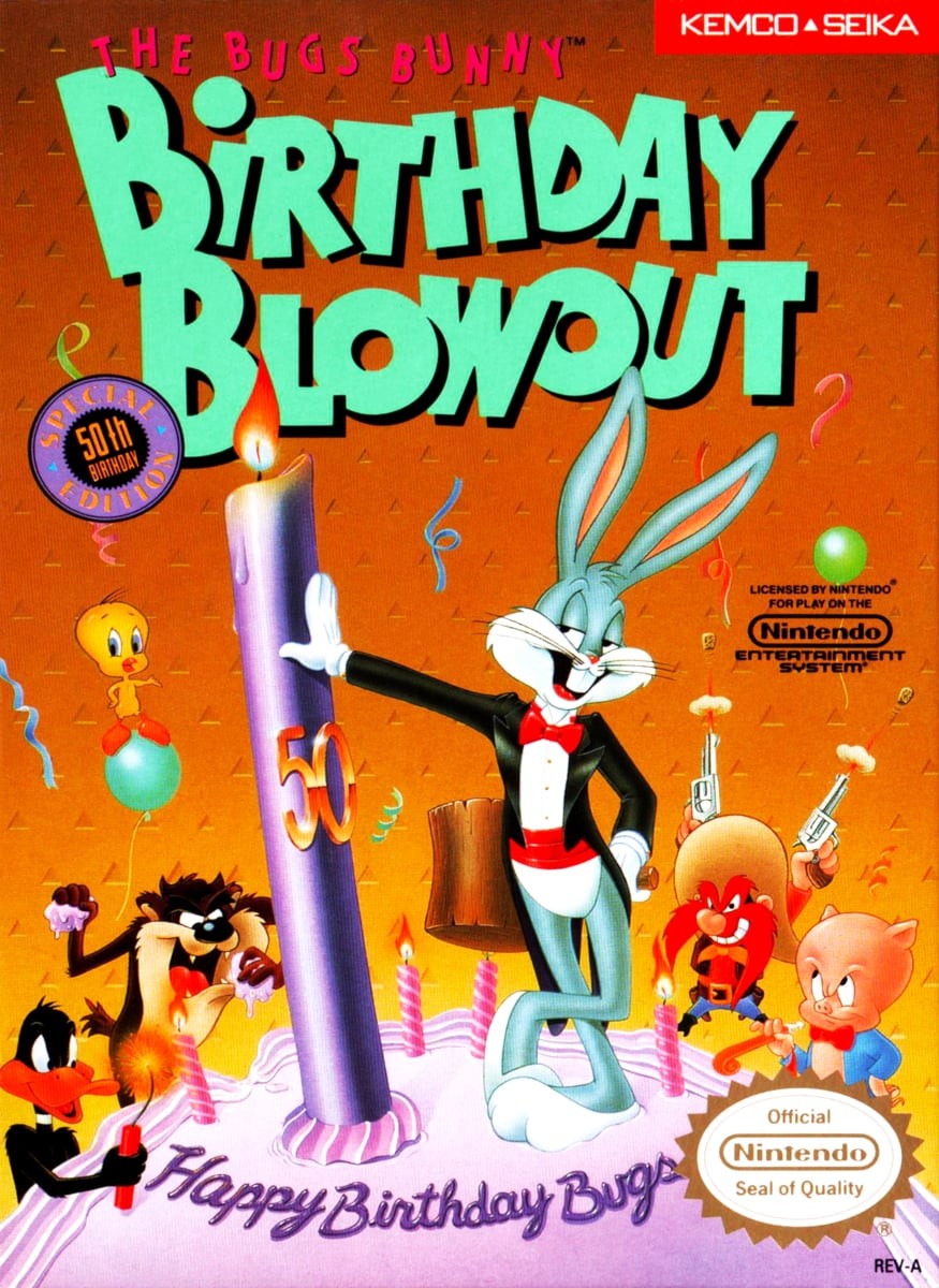 Capa do jogo The Bugs Bunny Birthday Blowout