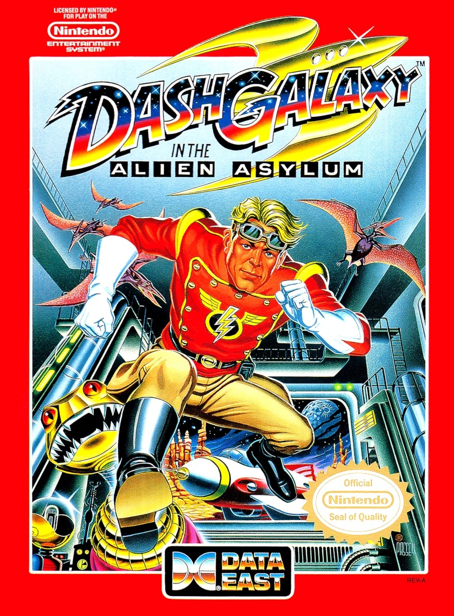 Capa do jogo Dash Galaxy in the Alien Asylum