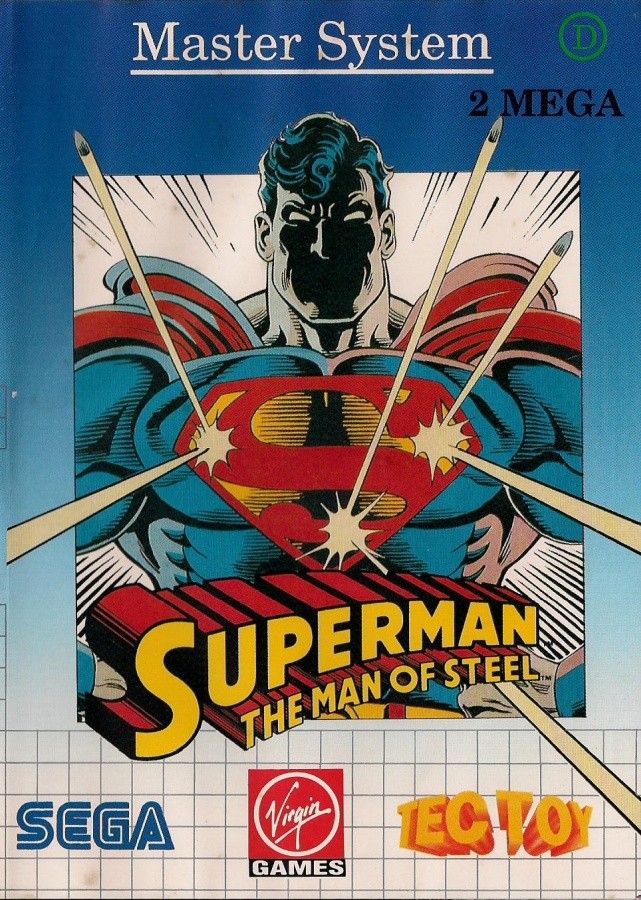 Capa do jogo Superman: The Man of Steel
