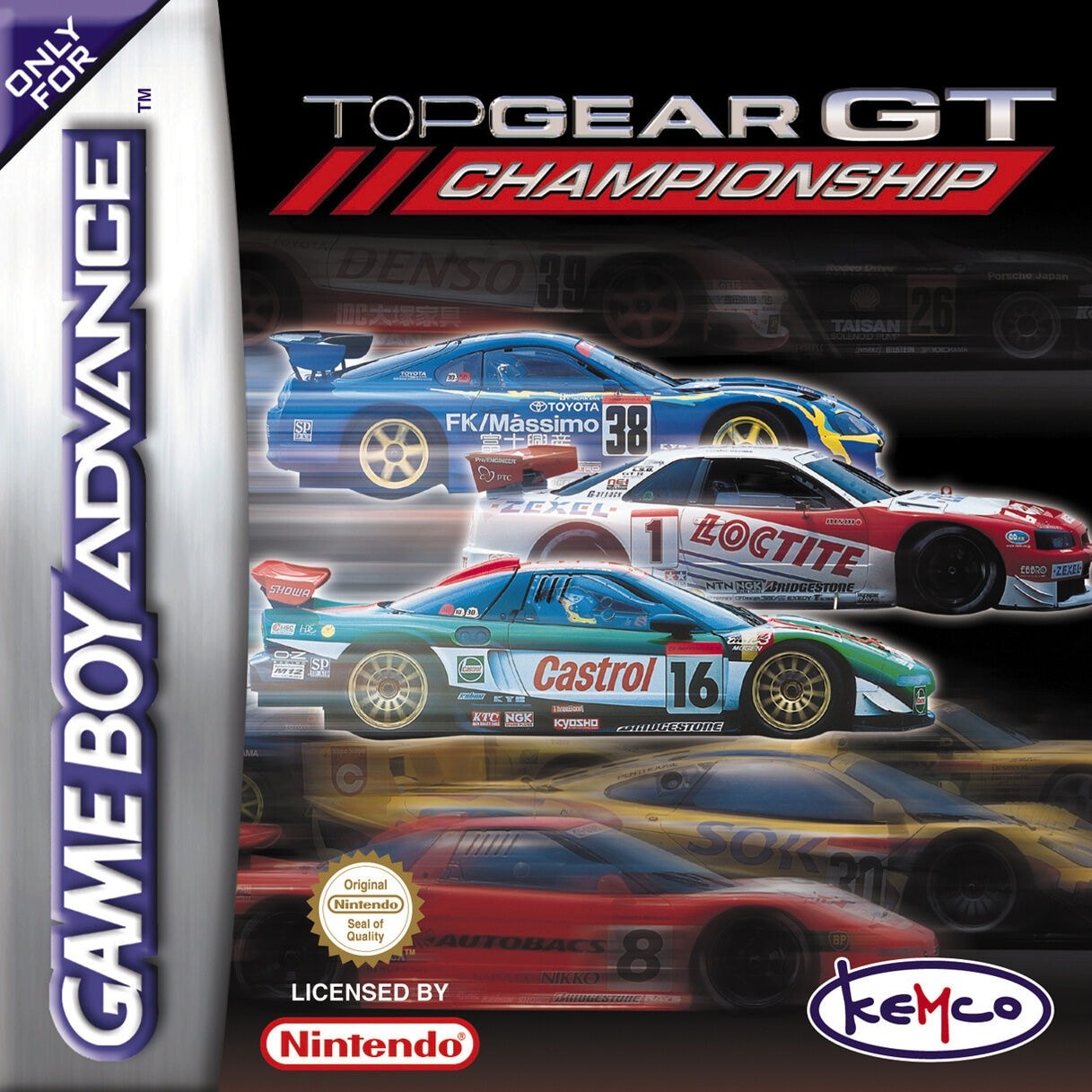 Capa do jogo Top Gear GT Championship
