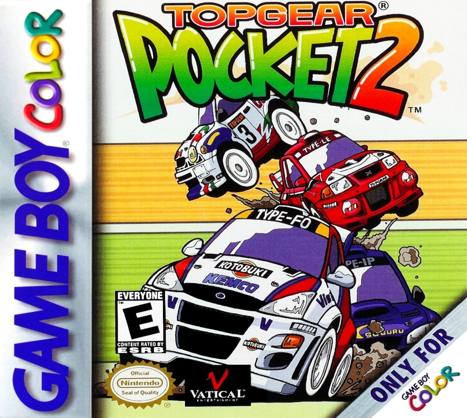 Capa do jogo Top Gear Pocket 2