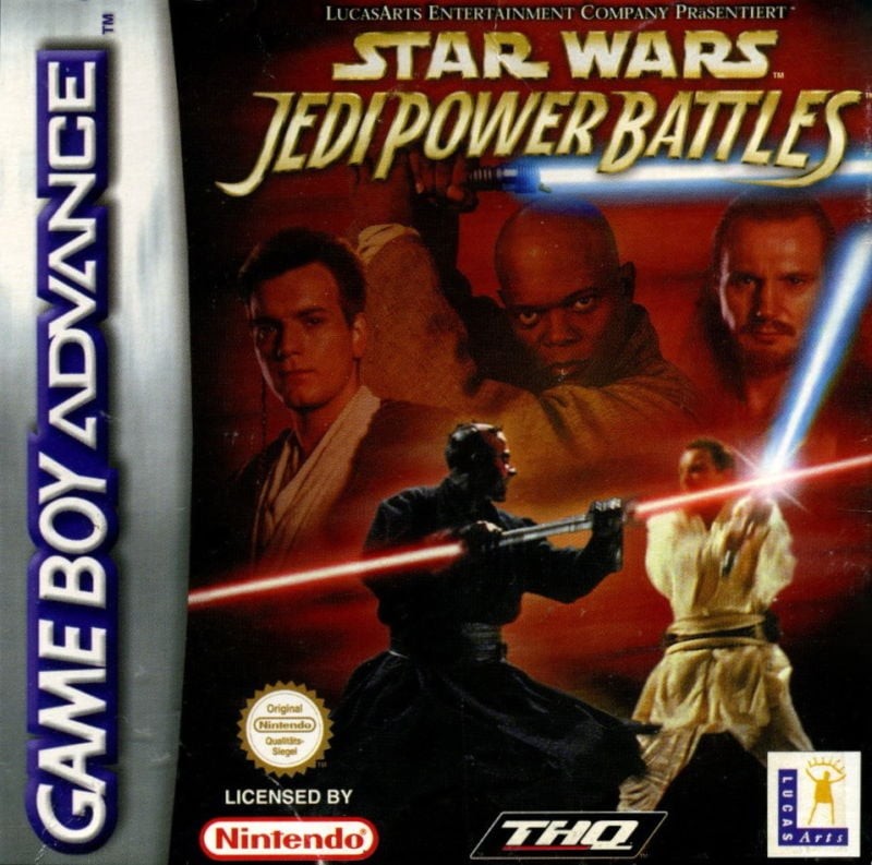 Capa do jogo Star Wars: Jedi Power Battles