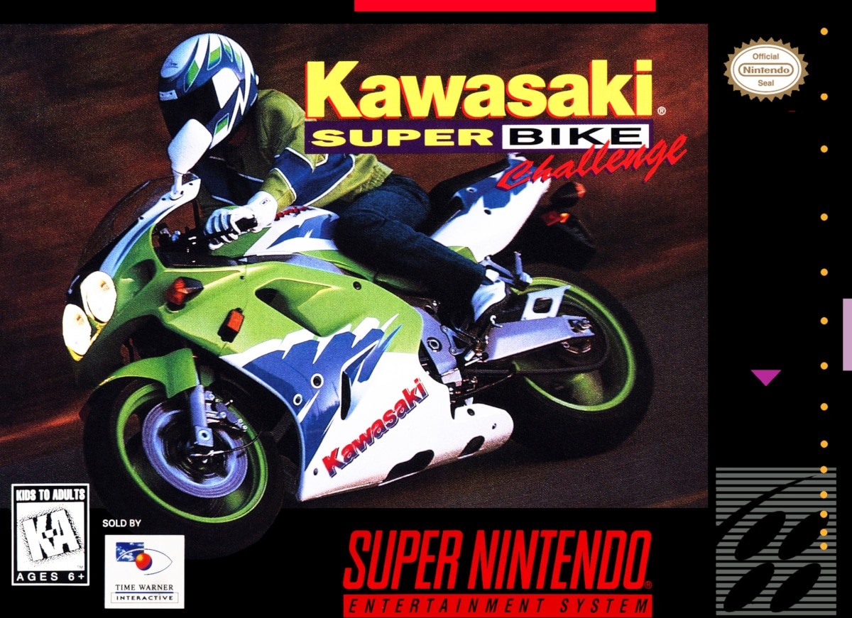 Capa do jogo Kawasaki Superbike Challenge