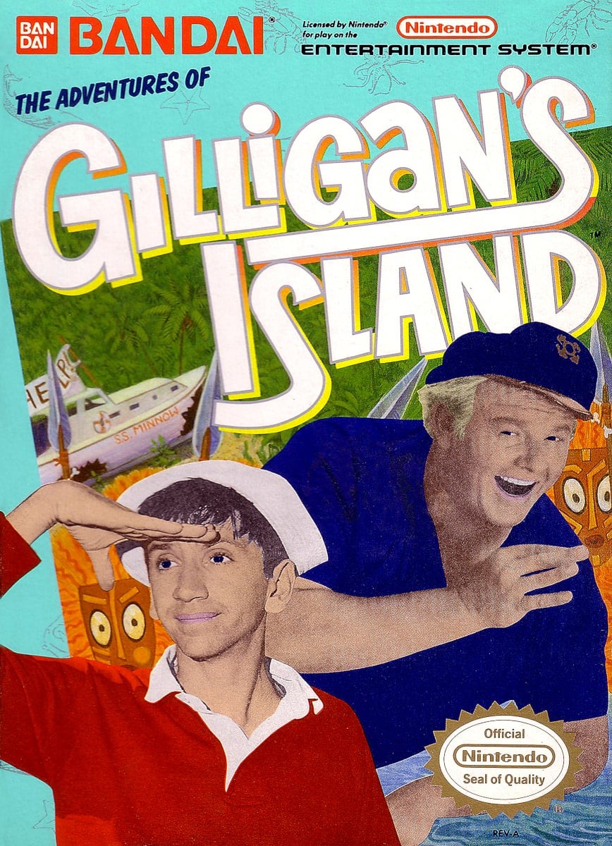 Capa do jogo The Adventures of Gilligans Island