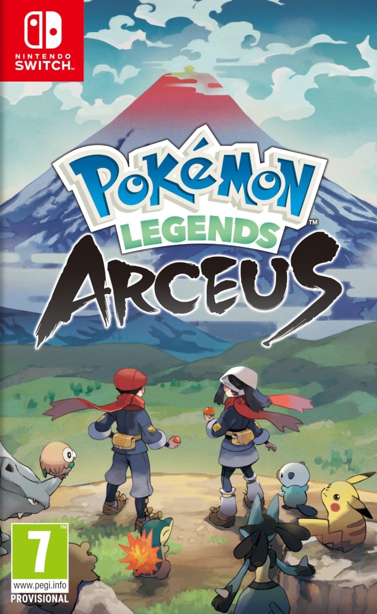 Capa do jogo Pokémon Legends: Arceus