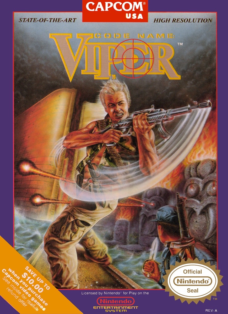 Capa do jogo Code Name: Viper