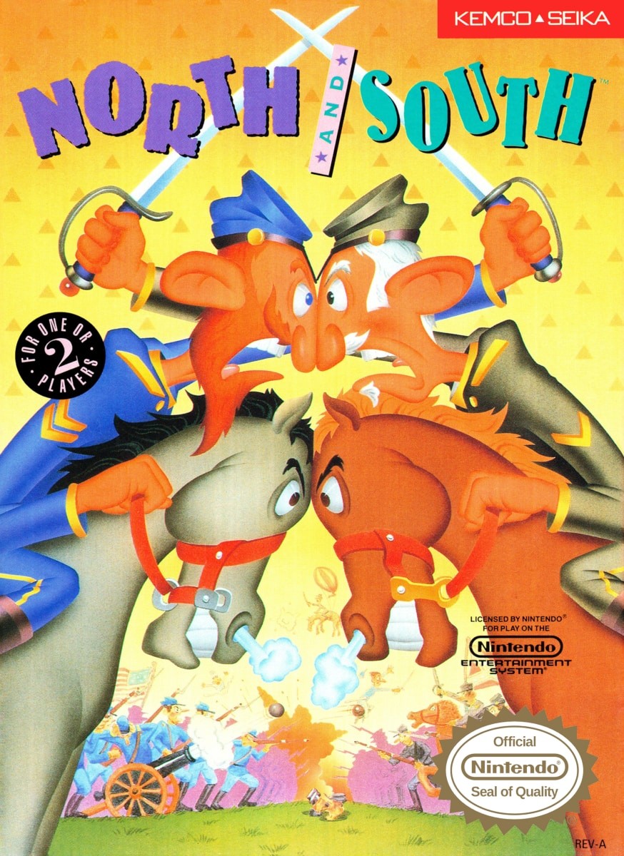 Capa do jogo North & South