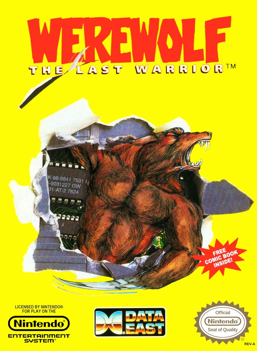 Capa do jogo Werewolf: The Last Warrior