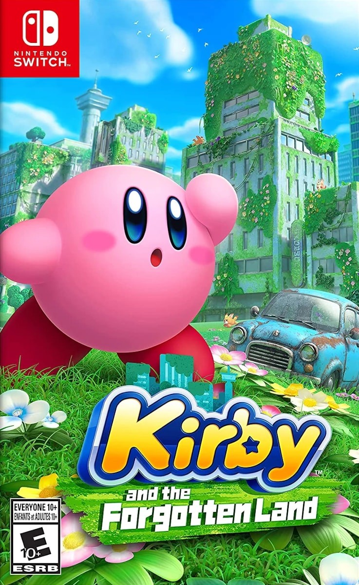 Capa do jogo Kirby and the Forgotten Land