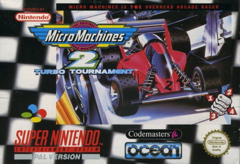 Capa do jogo Micro Machines 2: Turbo Tournament