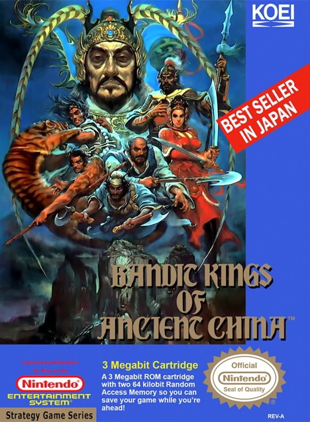 Capa do jogo Bandit Kings of Ancient China