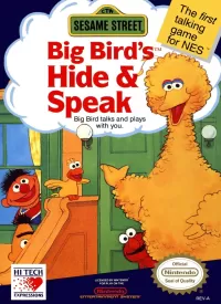Capa de Sesame Street: Big Bird's Hide & Speak