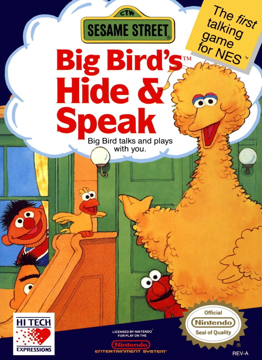 Capa do jogo Sesame Street: Big Birds Hide & Speak