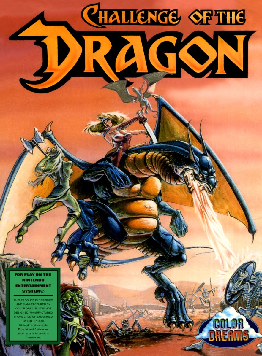 Capa do jogo Challenge of the Dragon