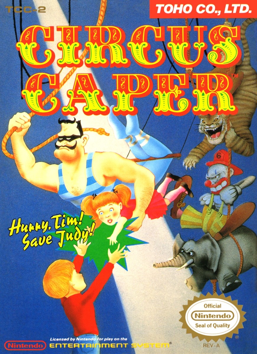 Capa do jogo Circus Caper
