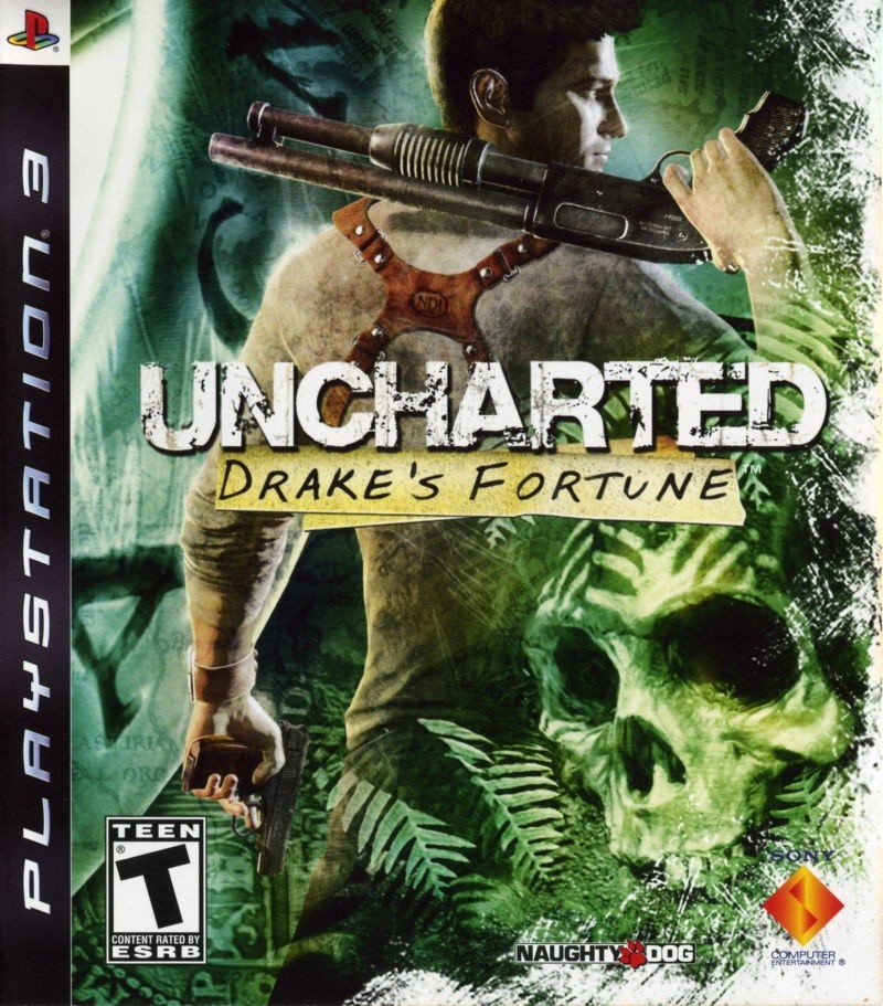 Capa do jogo Uncharted: Drakes Fortune