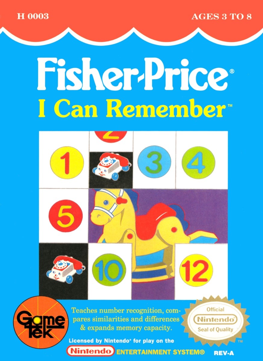 Capa do jogo Fisher-Price I Can Remember