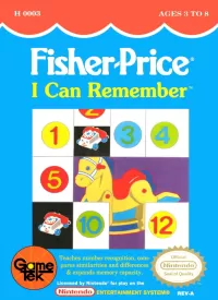 Capa de Fisher-Price I Can Remember