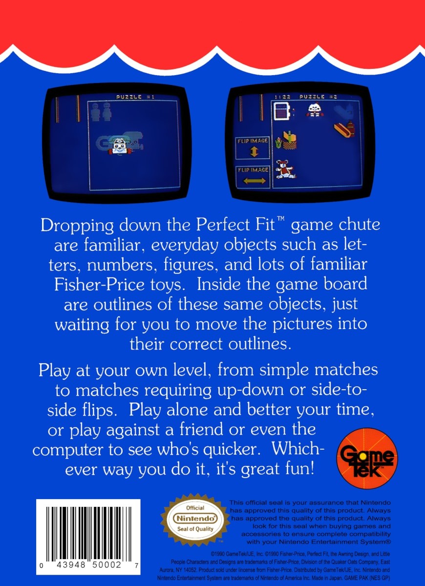 Capa do jogo Fisher-Price Perfect Fit