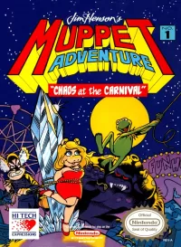 Capa de Muppet Adventure: Chaos at the Carnival