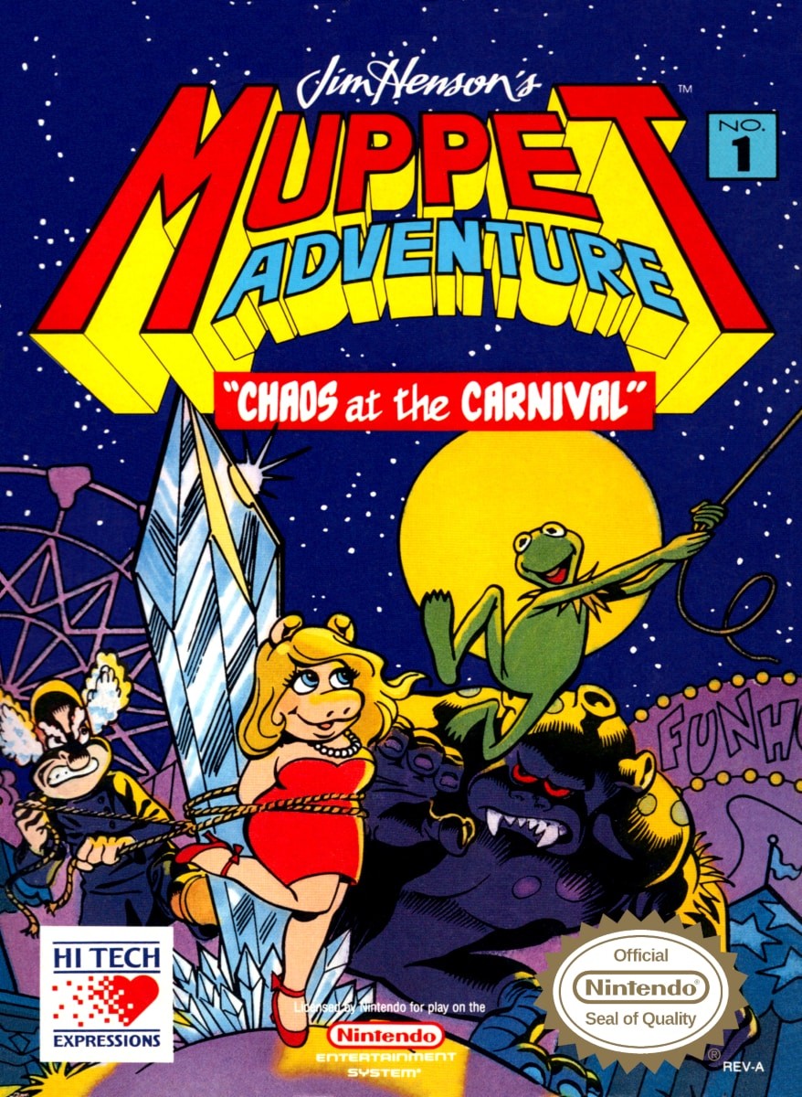Capa do jogo Muppet Adventure: Chaos at the Carnival