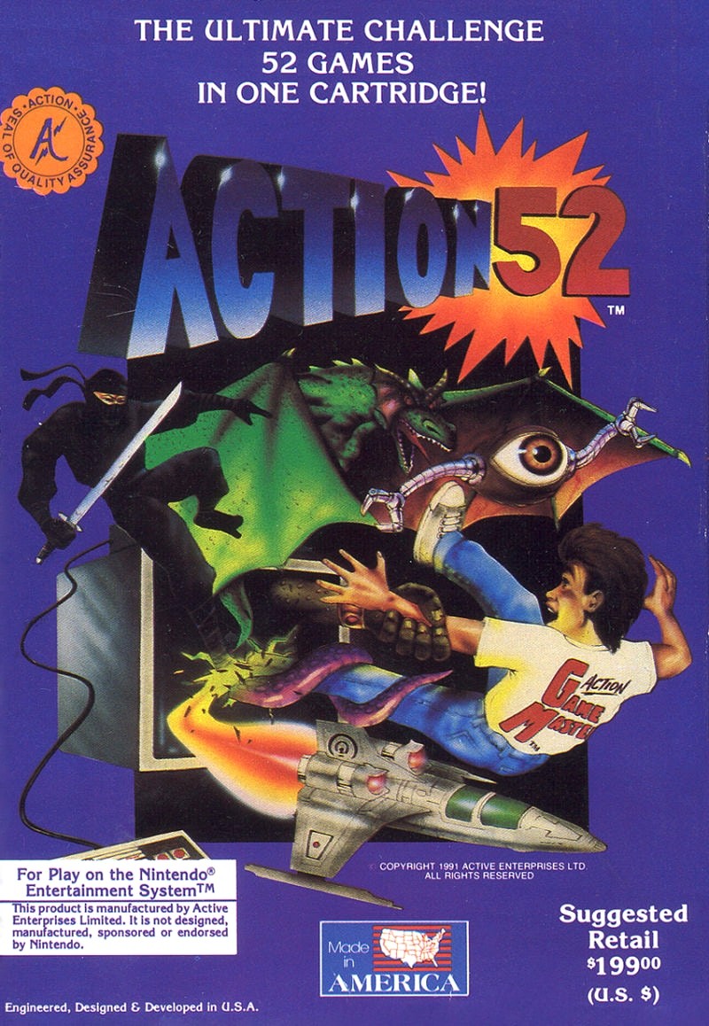 Capa do jogo Action 52