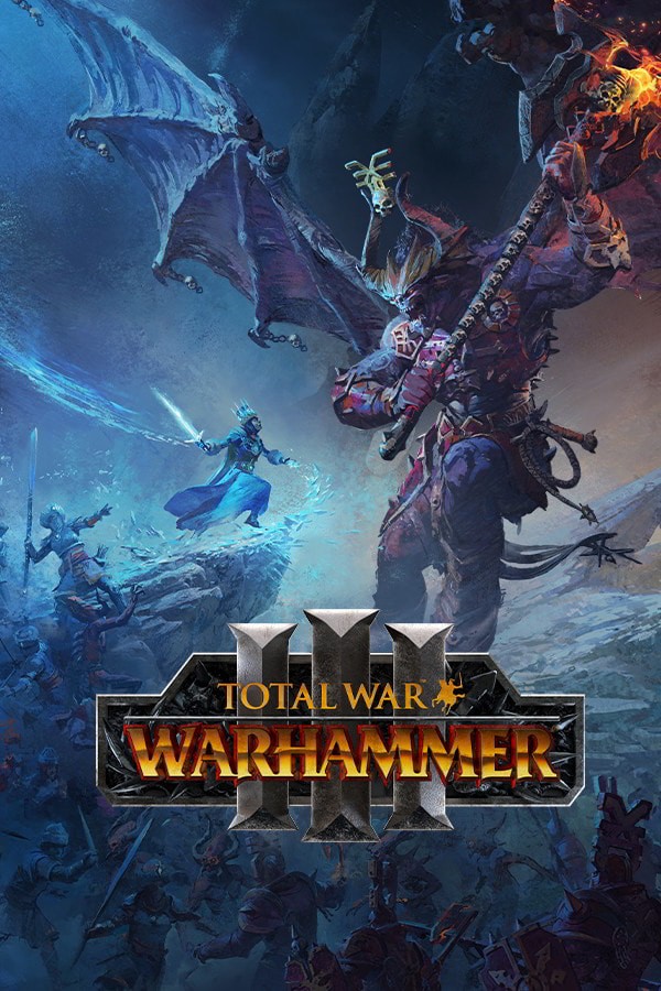Capa do jogo Total War: Warhammer III