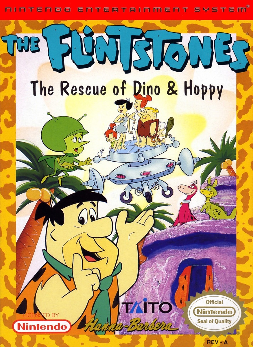 Capa do jogo The Flintstones: The Rescue of Dino & Hoppy