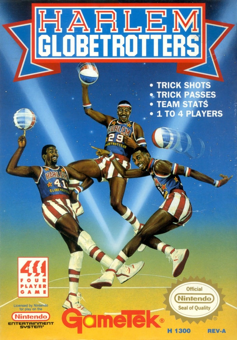 Capa do jogo Harlem Globetrotters