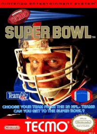 Capa de Tecmo Super Bowl