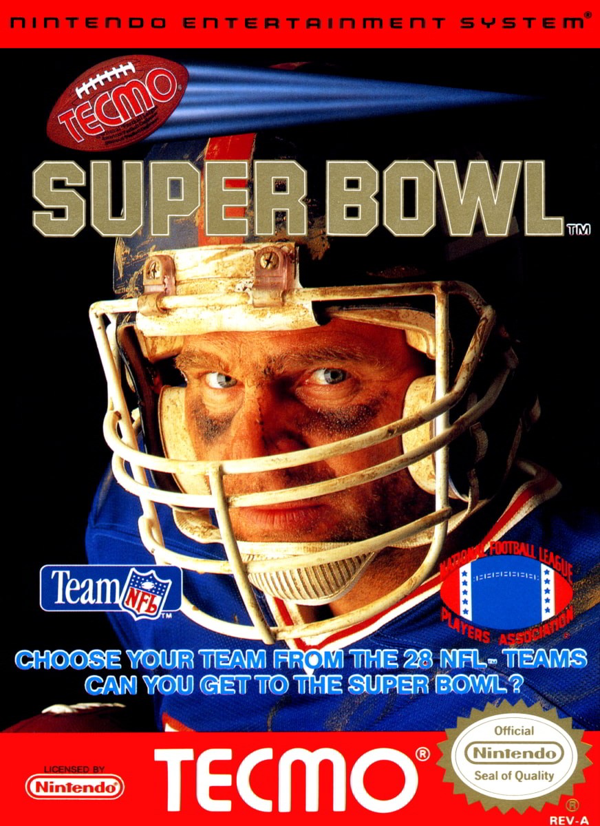 Capa do jogo Tecmo Super Bowl
