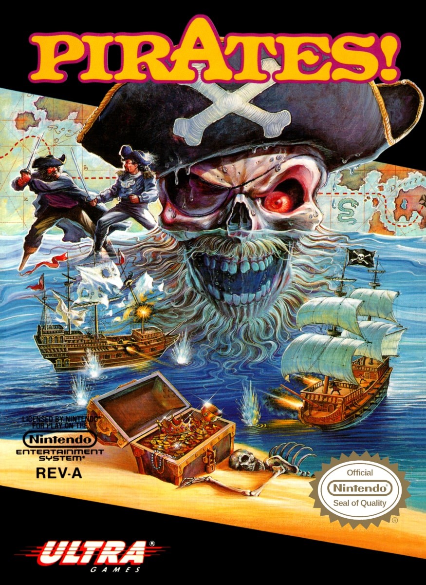 Capa do jogo Pirates!