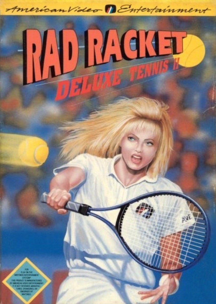 Capa do jogo Rad Racket: Deluxe Tennis II
