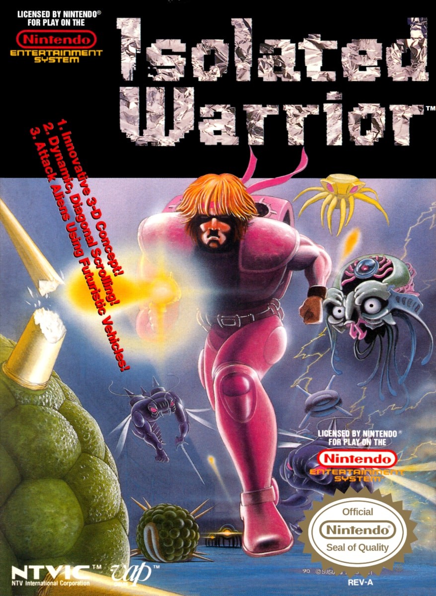 Capa do jogo Isolated Warrior