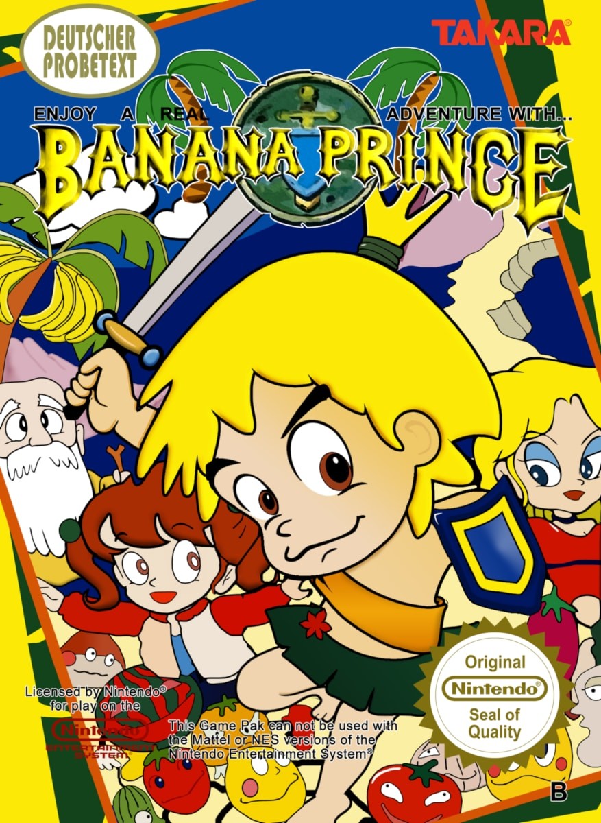 Capa do jogo Banana Prince