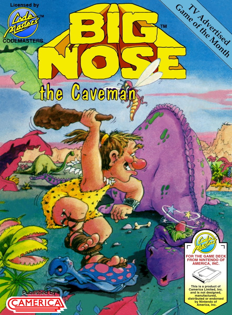 Capa do jogo Big Nose the Caveman