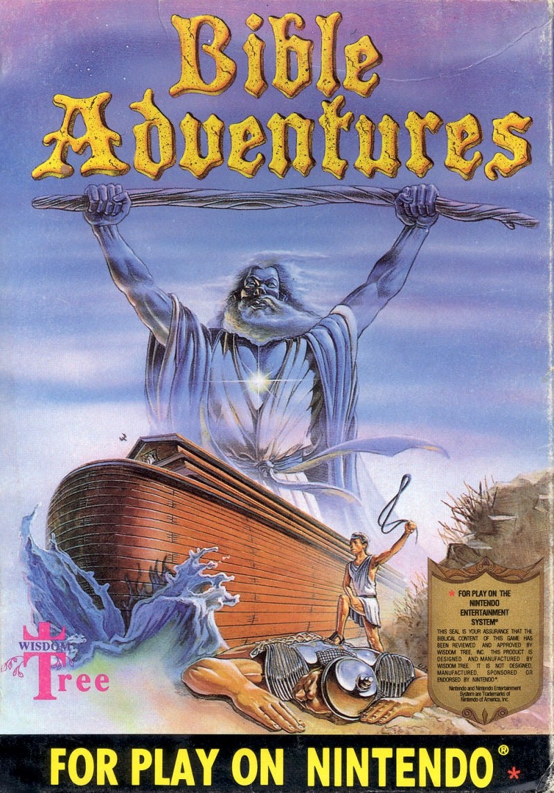 Capa do jogo Bible Adventures