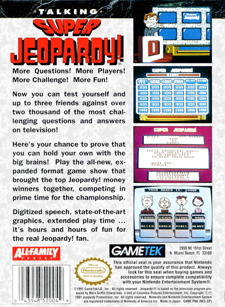 Capa do jogo Super Jeopardy!