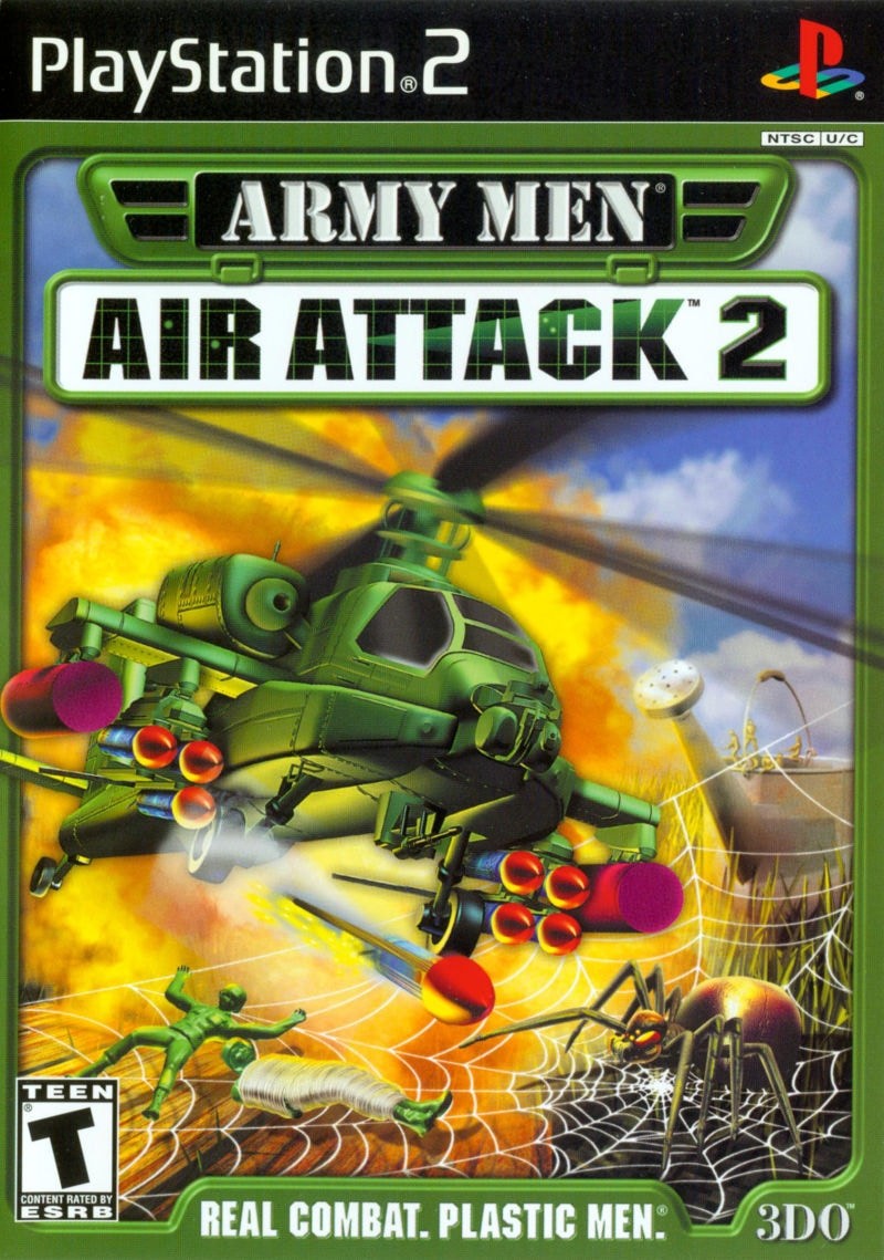 Capa do jogo Army Men: Air Attack 2