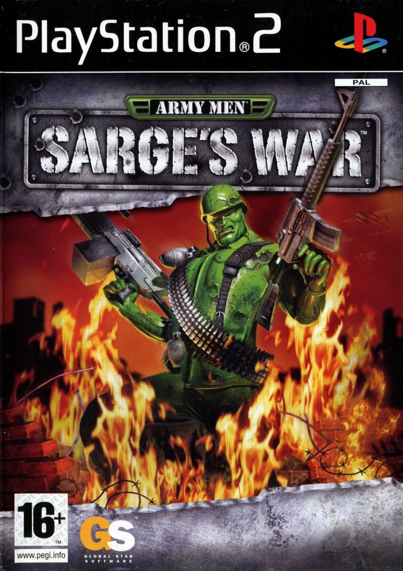 Capa do jogo Army Men: Sarges War