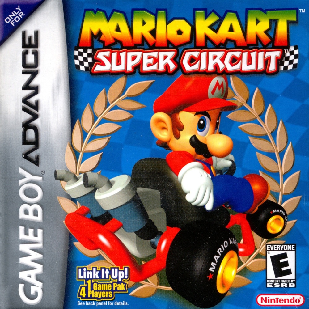 Capa do jogo Mario Kart: Super Circuit