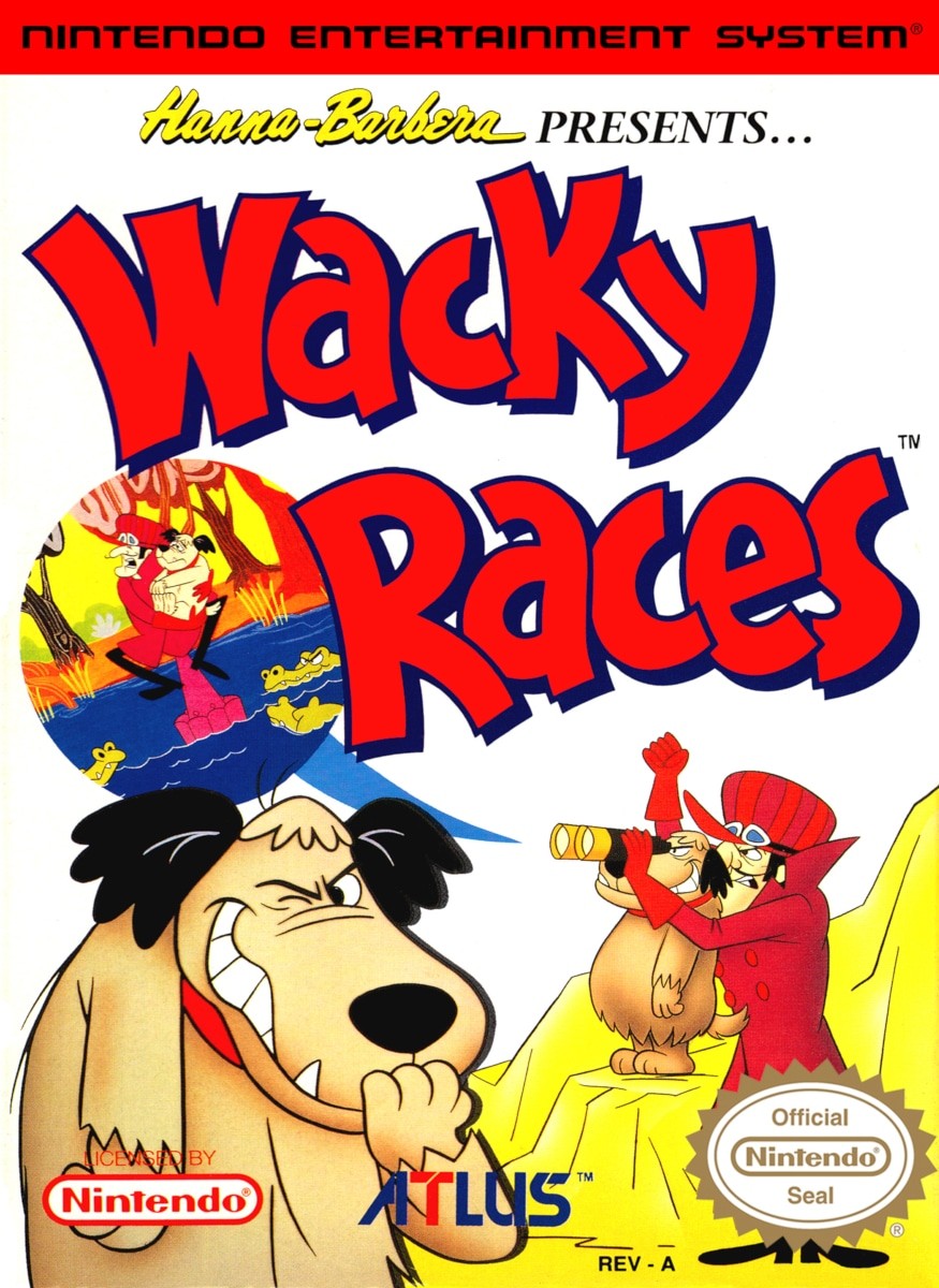 Capa do jogo Wacky Races