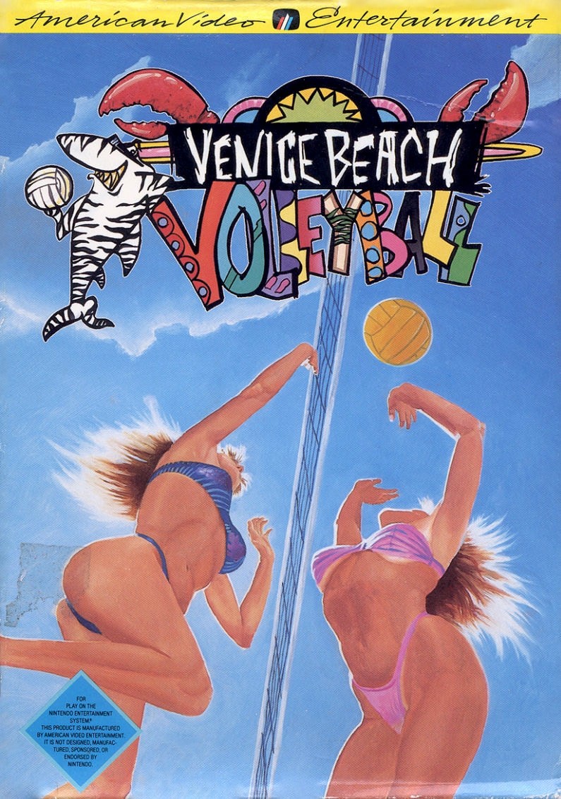 Capa do jogo Venice Beach Volleyball
