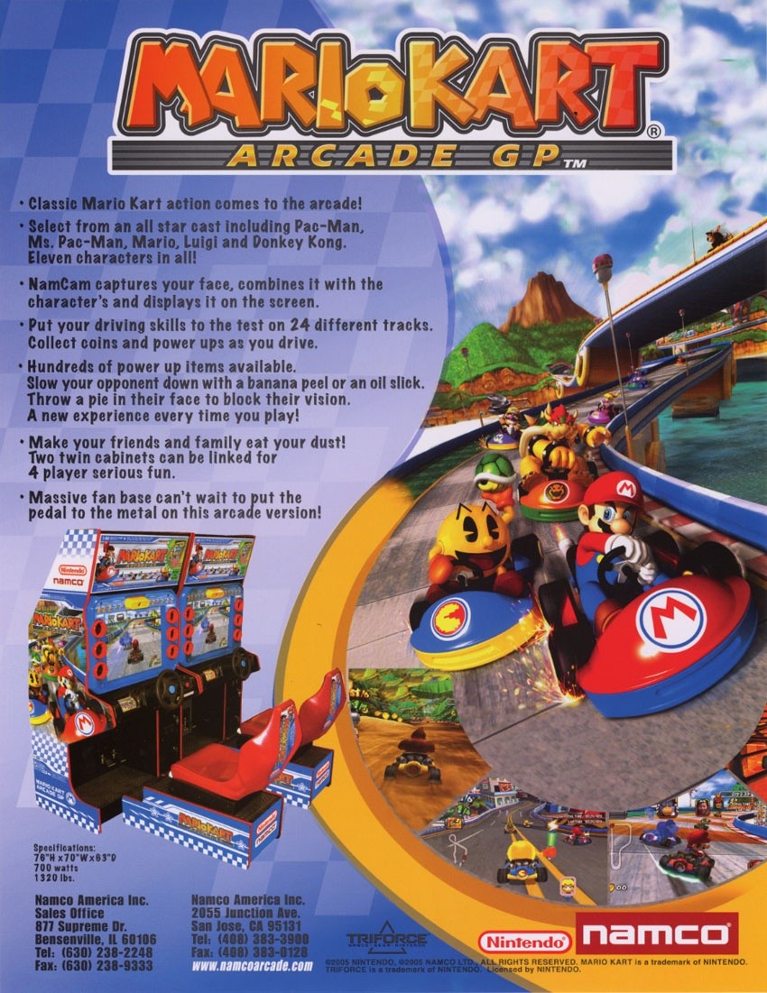 Capa do jogo Mario Kart Arcade GP