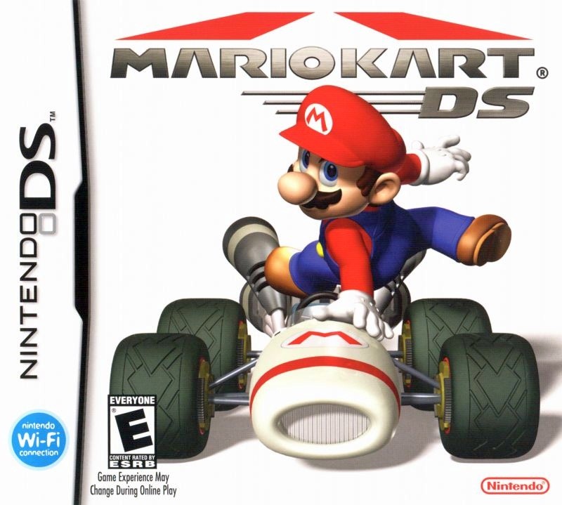 Capa do jogo Mario Kart DS