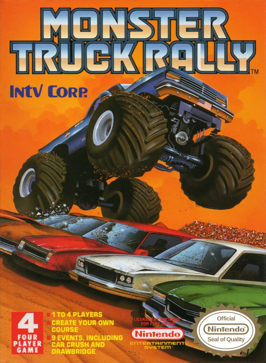 Capa do jogo Monster Truck Rally
