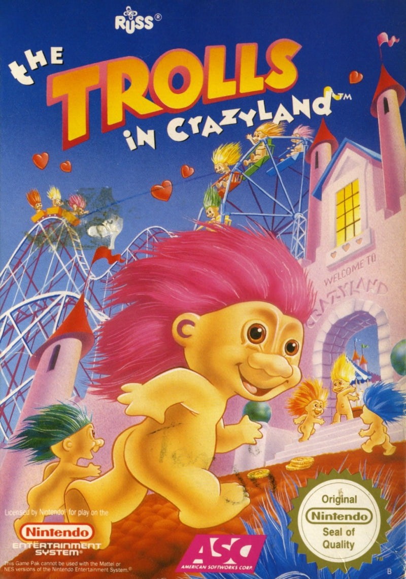 Capa do jogo The Trolls in Crazyland