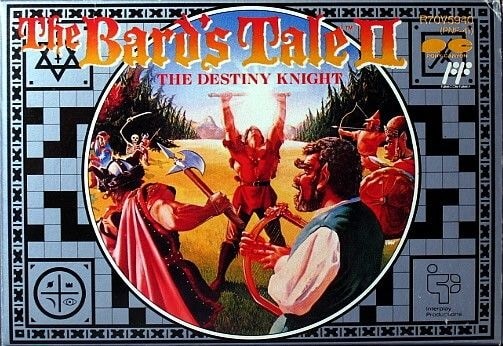 Capa do jogo The Bards Tale II: The Destiny Knight